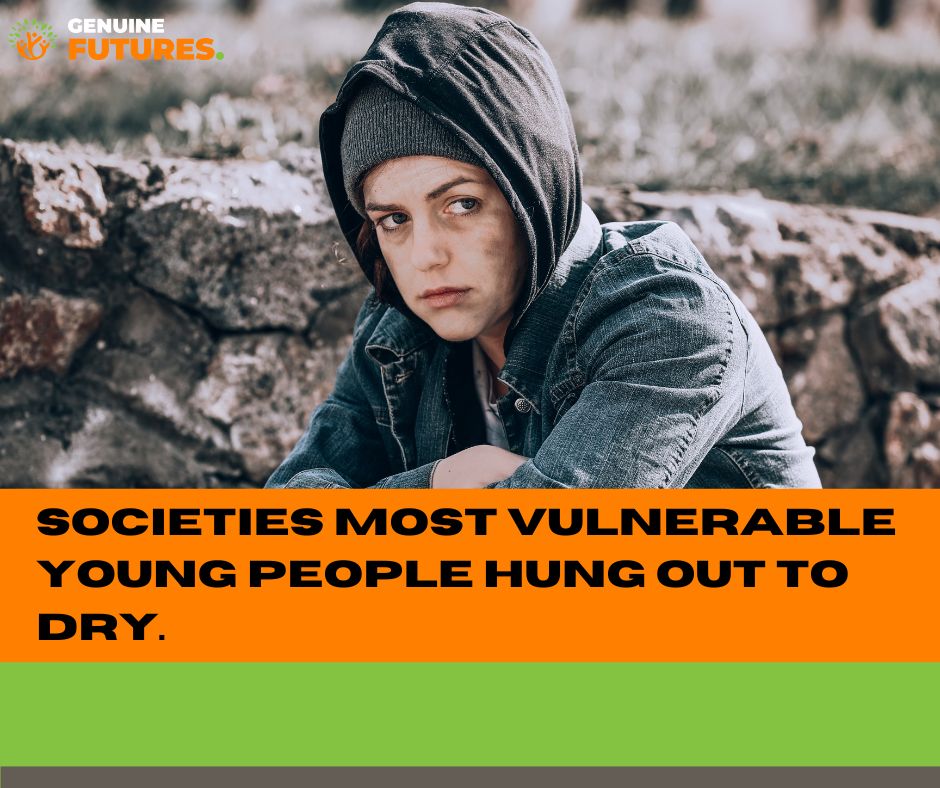 Societies most vulnerable Young People Hung out to Dry