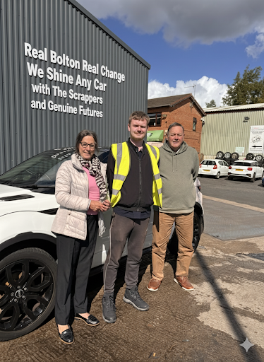 At Genuine Futures, we believe that when young people are given the opportunity to lead, they can transform not only their own lives but also the communities around them. Over the past seven weeks, we’ve seen this vision come to life through our Boss Your Future Programme and our partnership with The Scrappers – Bolton’s number one car breakers and the award-winning television series.