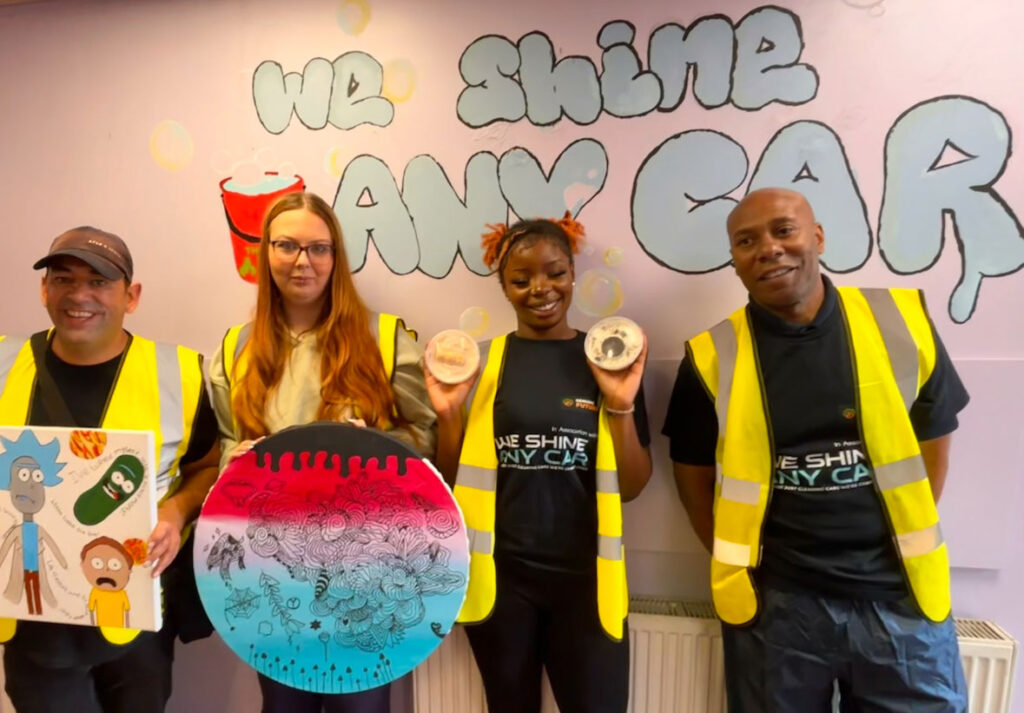 Last Thursday, Bolton celebrated a major milestone with the pre-launch of the Young Futures Hub and youth-led car care enterprise We Shine Any Car, based at The Scrappers site in Metro Business Park.