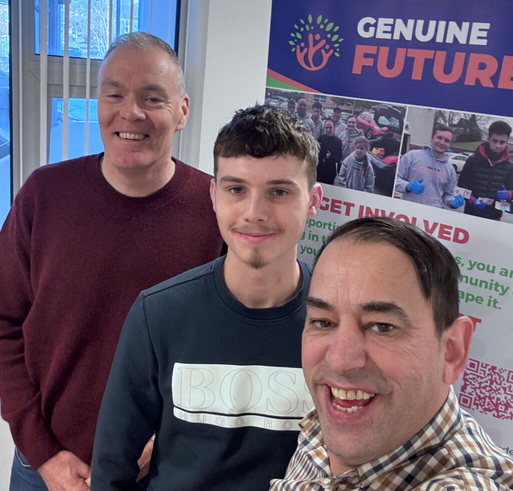 Brandon said attending a Boss Your Future – Meet & Motivate session at Swinton Gateway “put life into perspective.” Inspired by lived experience, he regained motivation and is now thriving in full-time employment. Genuine Futures’ programme is restoring hope and opportunity for young people across Greater Manchester.
