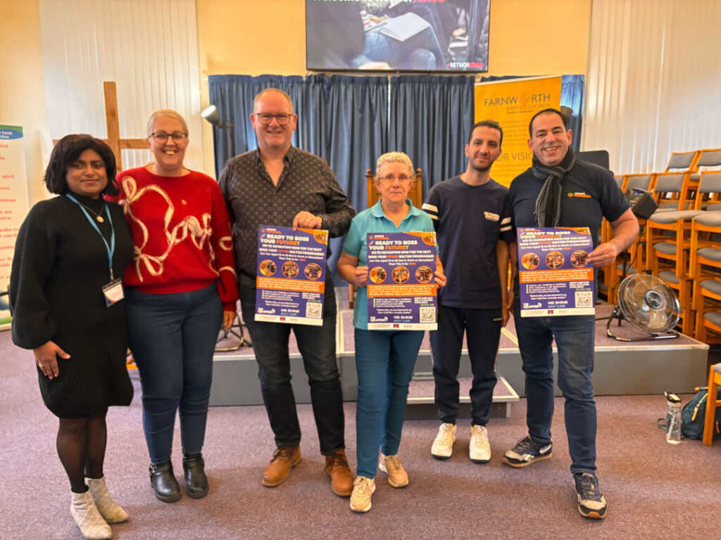 Sometimes the best connections happen by chance. What started as a simple cold call turned into an inspiring and meaningful meeting at The Well Centre in Farnworth — a place full of warmth, community spirit, and opportunity.