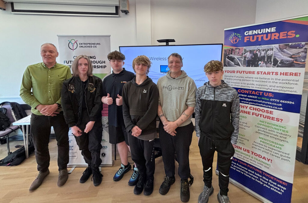 Discover how Genuine Futures’ Boss Your Future programme, its youth-led social enterprise We Shine Any Car, and UK Youth’s national RISE UP initiative are helping young people in Bolton and Salford to raise aspirations, develop enterprise skills and build a brighter future through social action and enterprise.