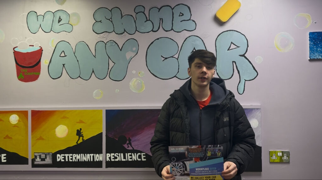 Aligned with Youth Matters 2026, discover how Genuine Futures helps young people get started in business — featuring Keir, a Bolton College student developing a smart vehicle repairs idea through the UK’s only youth-led car wash and the Boss Your Future programme.