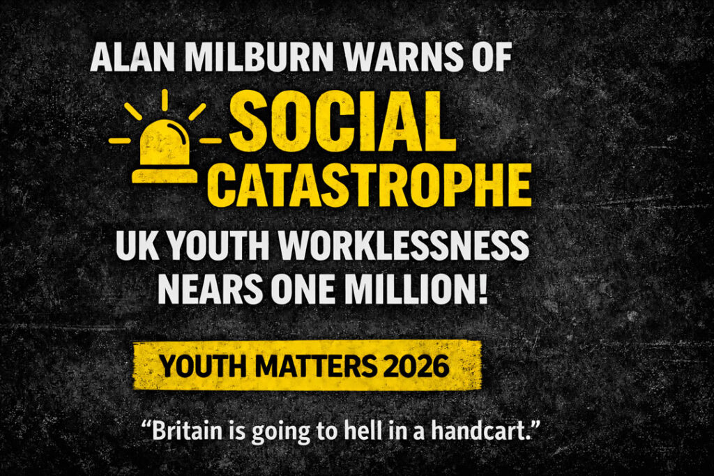 That was the stark warning from Alan Milburn as he leads the Government’s review into why nearly one million young people are not in education, employment or training.