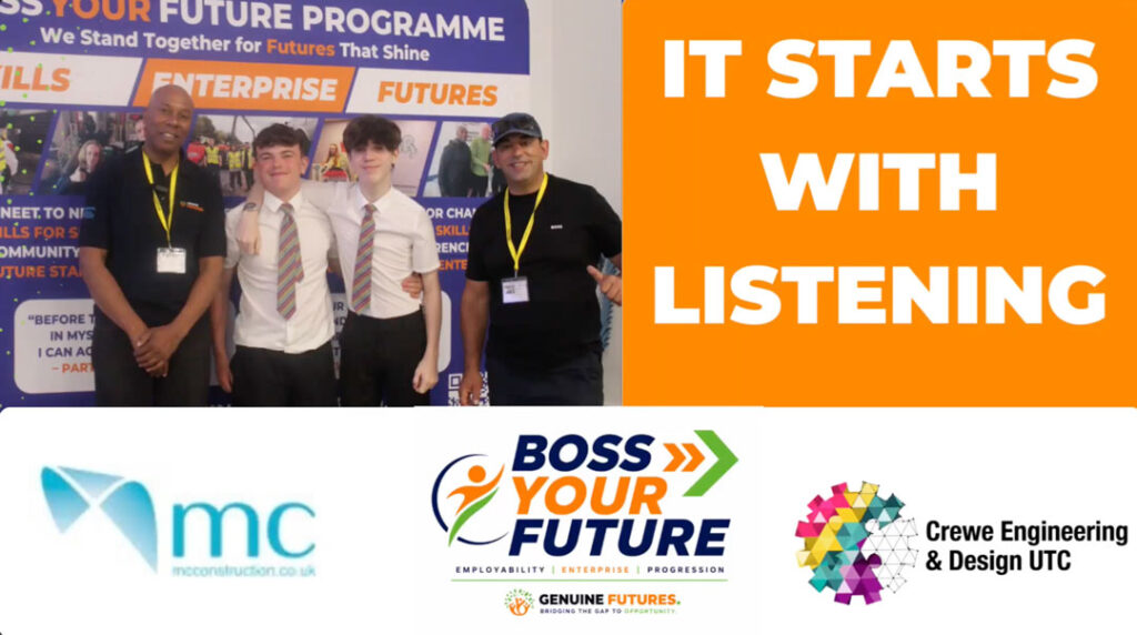 Discover how Genuine Futures is helping young people move into employment, education and enterprise by building trusted relationships, listening first and creating opportunities before crisis.