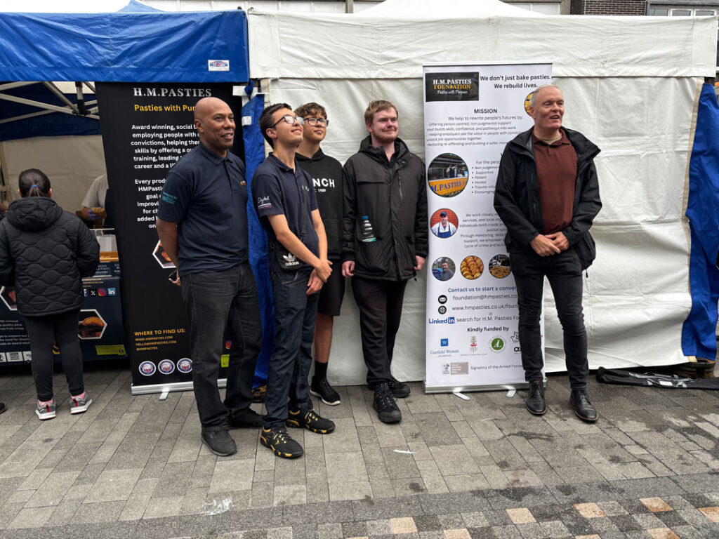 Young people from Genuine Futures are joining HM Pasties at Bolton Food & Drink Festival 2026, selling a special pie they helped design while gaining real-world enterprise and employment experience